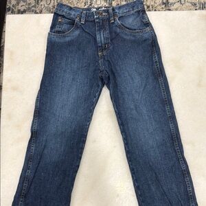 Wrangler Blue Straight-Leg Jeans Classic Style